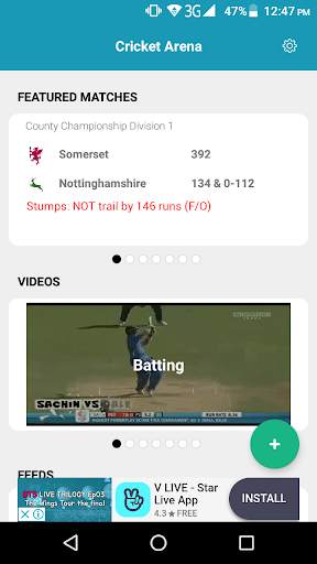 Cricket Arena Buzz - Live Scores & Updates screenshot 4