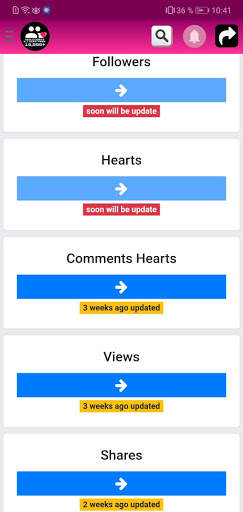 Likes, Seguidores & Vistas para Tiktok Pro screenshot 1
