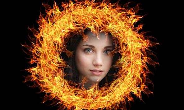 Fire Photo Frame 1 تصوير الشاشة