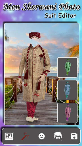 Men Sherwani Photo Suit Editor screenshot 4
