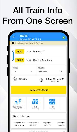 Indian Railway Timetable Live screenshot 6