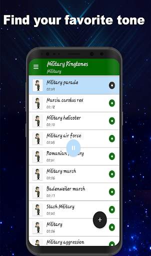 Military ringtones screenshot 1