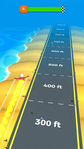 Hill Run Race - Flying Stickman Games screenshot 7
