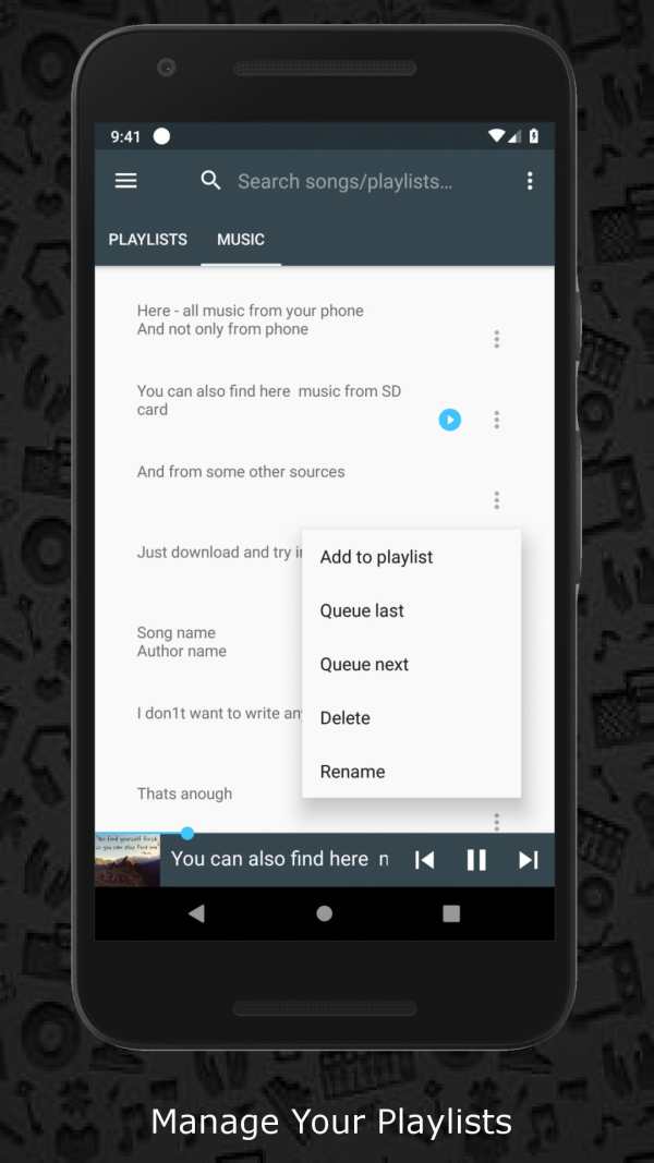 Music Player SD Downloader screenshot 2