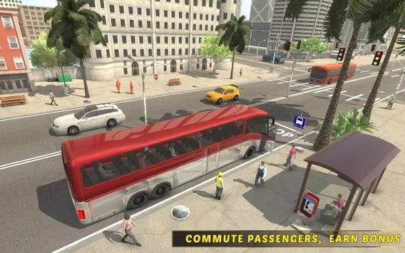 Euro Bus Driver - Vegas City Fun Simulator Games screenshot 1