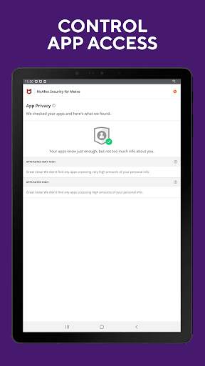 McAfee® Security for Metro® screenshot 12