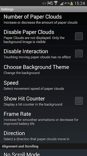 Paper Sky Live Wallpaper screenshot 6