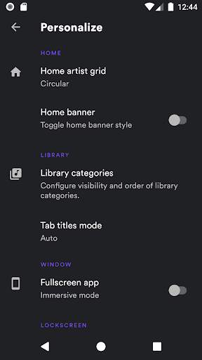 MusiQE - An Immersive Ad-Free Music Player screenshot 8
