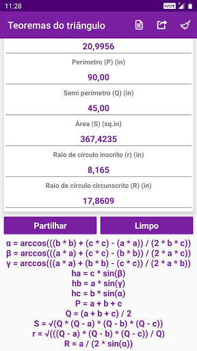 Calculadora de geometria screenshot 7