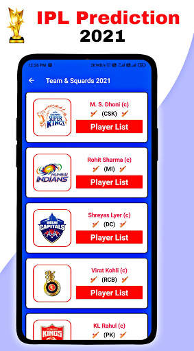 IPL Prediction 2021 : Live, Schedule, Point, More. screenshot 6