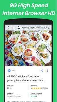 9G Speed Browser: Internet Browser HD Light & Fast screenshot 4