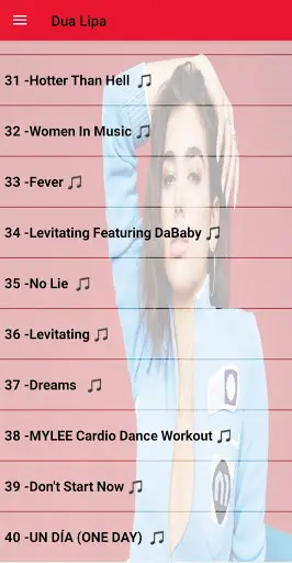 Dua Lipa 2021 Offline Songs screenshot 3
