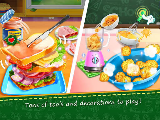 School Lunch Food Maker 2: Free Cooking Games screenshot 4