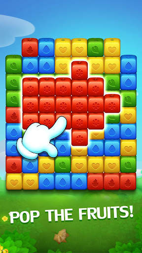 Happy Fruits Bomb - Cube Blast 1 تصوير الشاشة