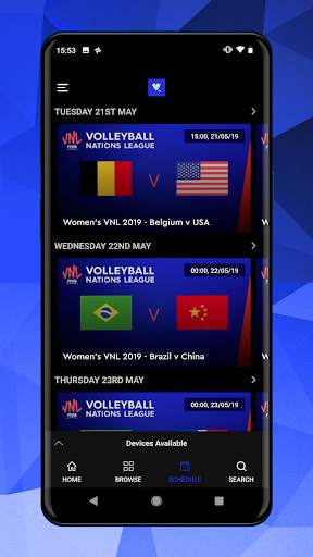 FIVB Volleyball TV - Streaming App скриншот 6