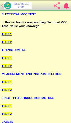 Electrical MCQ screenshot 4