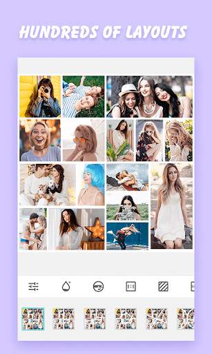 Snap Photo Collage- photo layout, frame, scrapbook screenshot 1
