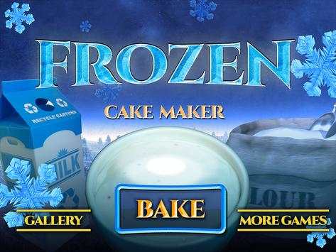 Winter Cake Maker Dessert - Frozen Candy Food Game screenshot 5