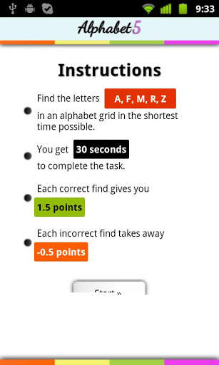 Alphabet 5 | Free Game screenshot 2