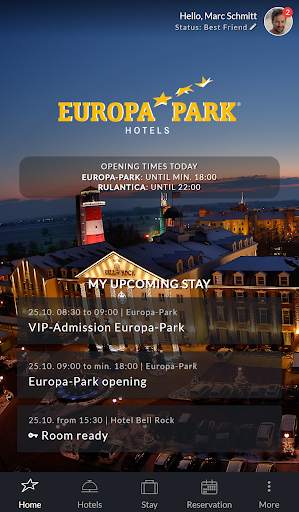 Europa-Park Hotels screenshot 1