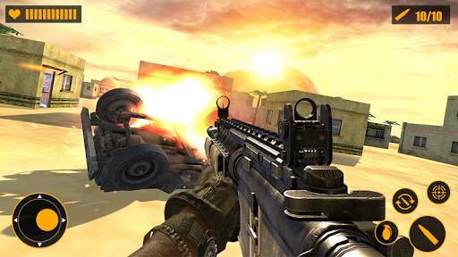 Free Battlegrounds Fire : Modern Battleground screenshot 4
