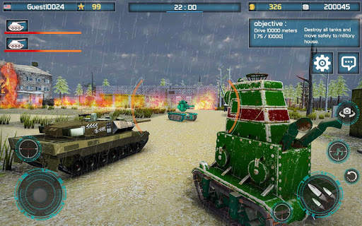 Tank Battle 3D-Army War Machines 7 تصوير الشاشة
