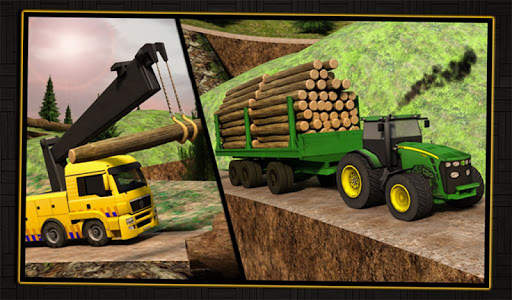 Log Transporter Tractor Crane screenshot 10