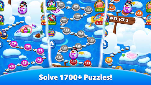 Jewel Ice Mania:Match 3 Puzzle 2 تصوير الشاشة