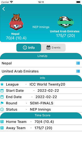 Cricket Sport screenshot 7