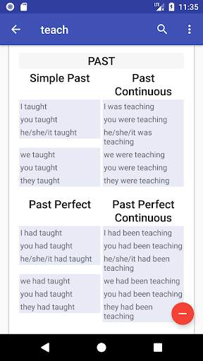 English Verbs screenshot 6