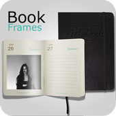 book photo frames icon