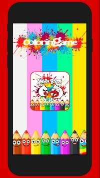 Coloring  Angry Bird for Kids screenshot 1