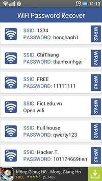 Wifi Password Recovery FREE screenshot 2