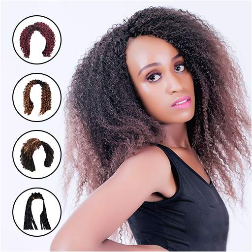 African Woman Hairstyle Editor: Braid, Cornrow 2.0