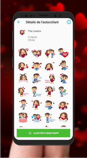 Love Story Stickers For Whatsapp screenshot 2