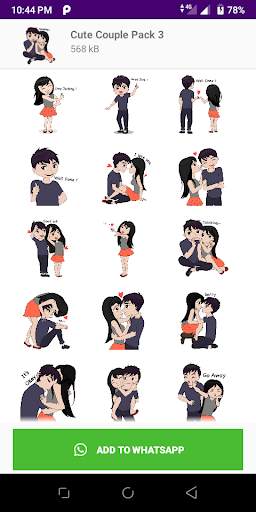 WAStickerApps - Kiss Stickers for WhatsApp screenshot 12