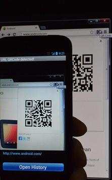 QR Code scanner free and clean screenshot 1