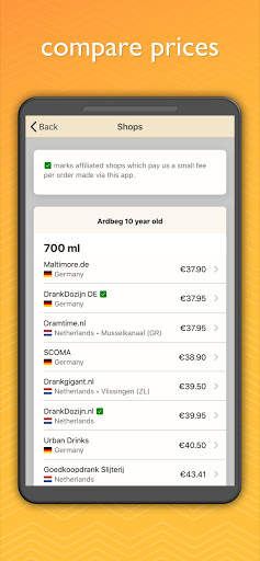 Drammer whisky app screenshot 2
