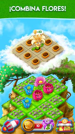 ¡Combina flores! El juego screenshot 1