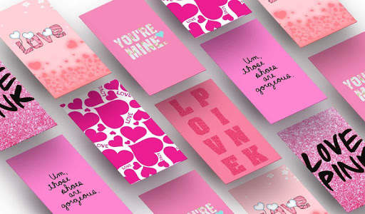 Pink Girly wallpaper screenshot 1