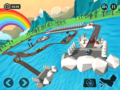 Impossible Climb Stunt Driving: Tricky Car Tracks screenshot 9