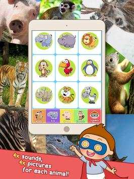 Animal Sounds - Sound touch learning game screenshot 8