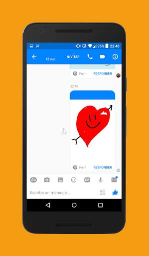 Paint para Whatsapp & Messenge screenshot 4