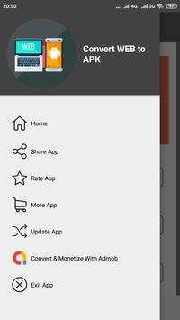 Convert Web to APK screenshot 1