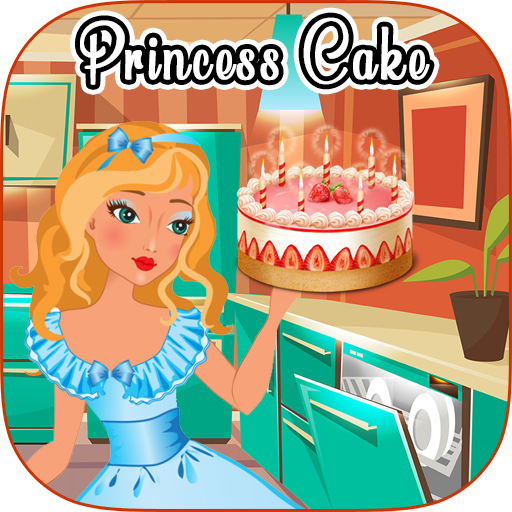 Princess cake icon