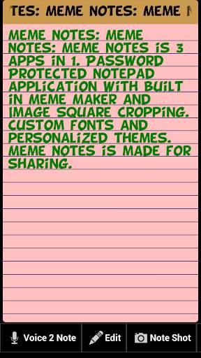 Meme Notes - 3 Apps In 1 screenshot 13