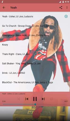 Lil Jon Top Music Free screenshot 1