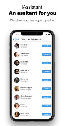 iAssistant Followers Analysis for Instagram screenshot 2