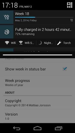 Date Status Bar screenshot 4