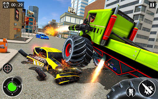 US Army Robot Monster Truck Transformation Games screenshot 3